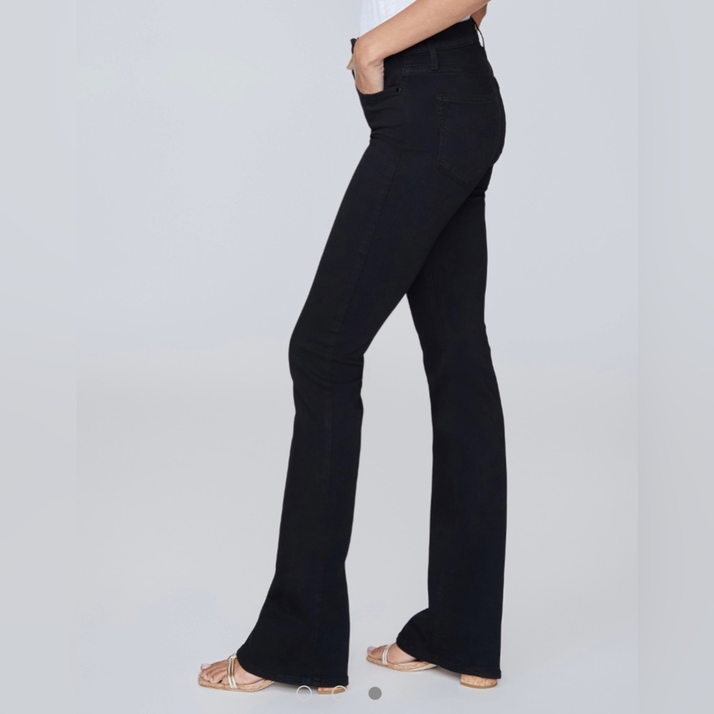 Paige Women’s Laurel Canyons (High Rise) in Black Shadow (NEW WITHOUT TAGS!)